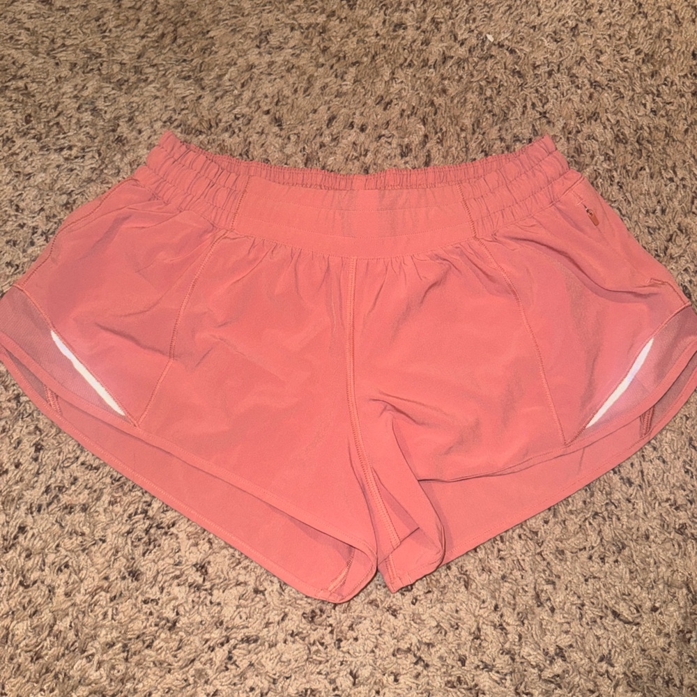 LULULEMON Pink Hotty Hot shorts